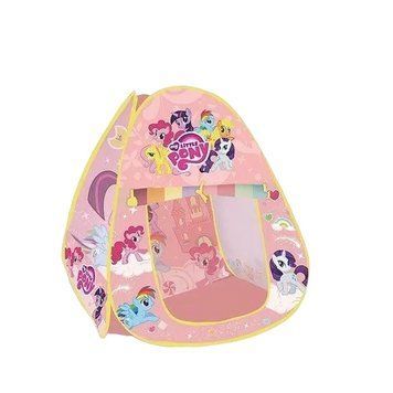 Детская игровая палатка пирамида My Little Pony 88 х 88 х 92 см в сумке 35156 фото