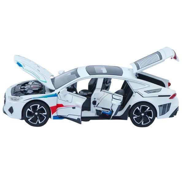 Металева машинка інерційна з ефектами Audi RS 7 Sportback Auto Expert Білий 44298 фото