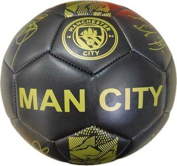 М'яч футбольний 5 розмір Man City Коричневий 41224 фото