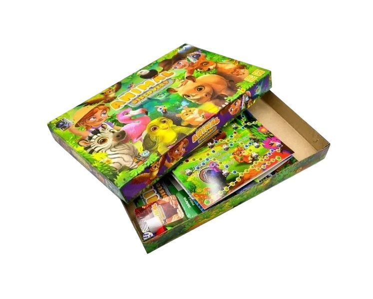 Настільна гра для дітей Danko Toys Animal Discovery 27009 фото