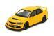 Металлическая машинка инерционная с эффектами Mitsubishi Lancer Evolution Авто Эксперт Желтый 43595 фото 1