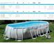 Каркасный бассейн Интекс Intex Prism Frame Oval 610 x 305 x 122 см, объем 18 202 л Овальный 28512 фото 4