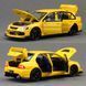 Металлическая машинка инерционная с эффектами Mitsubishi Lancer Evolution Авто Эксперт Желтый 43595 фото 8