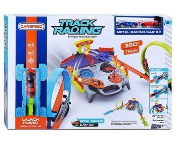 Гоночний трек для машинок Track Racing зі звуком і підсвічуванням 37275 фото