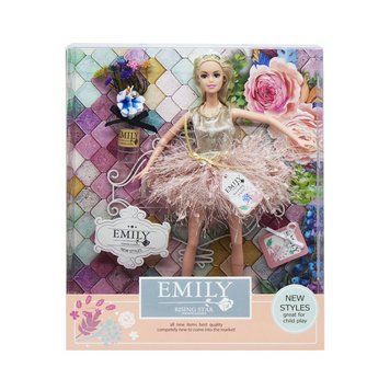 Лялька Емілі Emly Fashion Classics блондинка з високою деталізацією 30см Вид 2 3-2331 фото