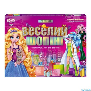 Настільна гра для дітей Danko Toys Веселий шопінг Premium 27010 фото