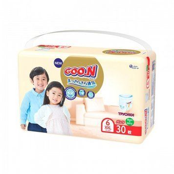 Трусики-підгузки Goo.N Premium Soft для дітей (XXL, 15-25 кг, 30 шт) 24287 фото
