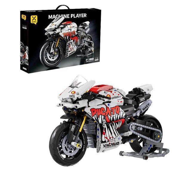 Конструктор Мотоцикл Спортбайк Ducati Machine Player 868 деталей 42517 фото