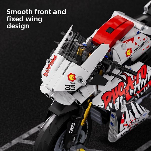 Конструктор Мотоцикл Спортбайк Ducati Machine Player 868 деталей 42517 фото