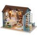 Румбокс 3d інтер'єрний конструктор DIY House Спальня з верандою 33698 фото 1
