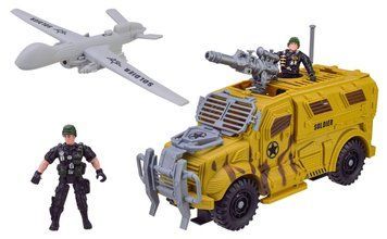 Игровой военный набор Армия с аксессуарами Фигурки Самолет Машина 35514 фото