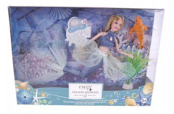 Лялька Емілі Emily Fashion Mermaid Русалонька з фігуркою морського мешканця 30 см Вид 4 31543 фото
