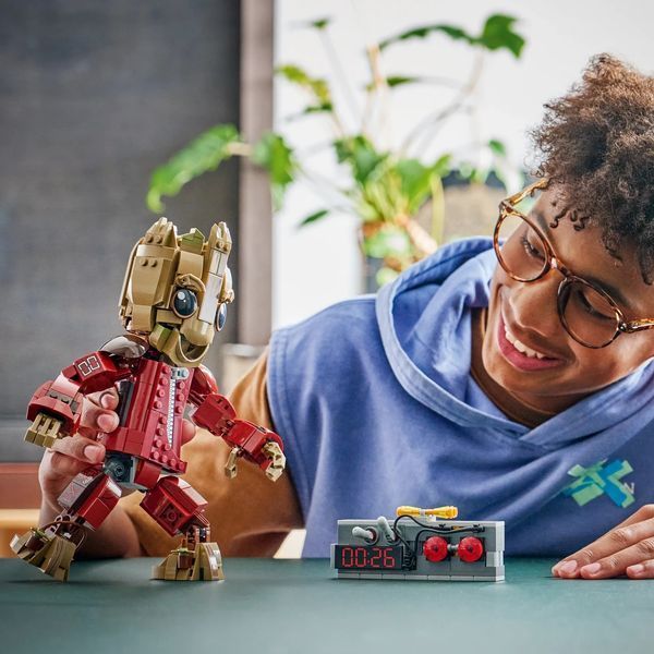 Конструктор Лего Марвел Грут у костюмі Ravager Lego marvel 604 деталі (76341) 43552 фото