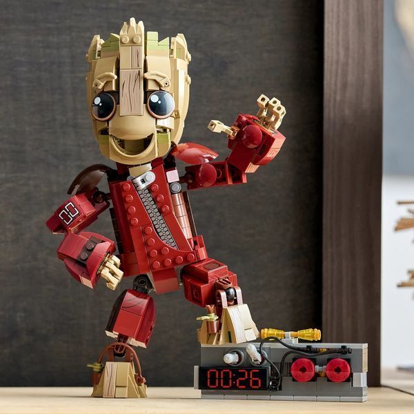 Конструктор Лего Марвел Грут у костюмі Ravager Lego marvel 604 деталі (76341) 43552 фото