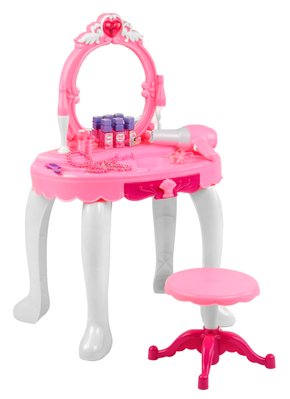 Іграшкове трюмо Маленька красуня Рожевий з білим 25078 фото
