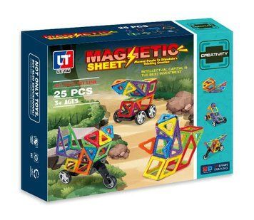 Магнітний конструктор Magnetic Sheet 25 деталей 40696 фото