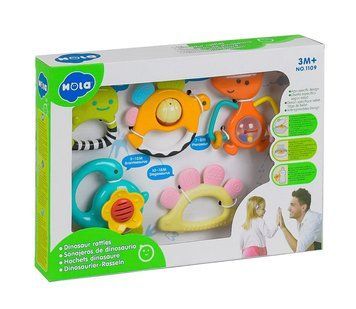 Набор погремушек для детей Hola Toys 5 шт 30506 фото