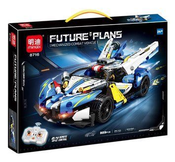 Конструктор машинка на радиоуправлении Future Plans 323 детали 43848 фото