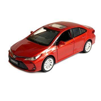 Машинка металева дитяча Toyota Corolla Auto Expert Червоний 27068 фото