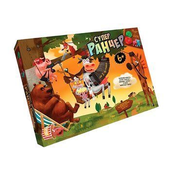 Настільна гра для дітей Danko Toys Супер Ранчер 26959 фото