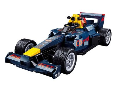 Конструктор гоночна спортивна машина Формула 1 на радіокеруванні SLUBAN 423 деталі 31803 фото