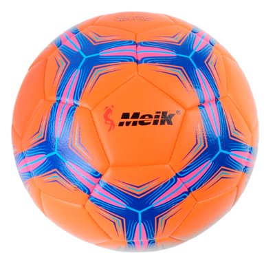 Футболий м'яч 5 розмір Mik 420г Оранжевий 22603 фото
