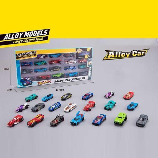 Набір машинок Хот Віл Hot Wheel металопластик 20 шт. 39024 фото