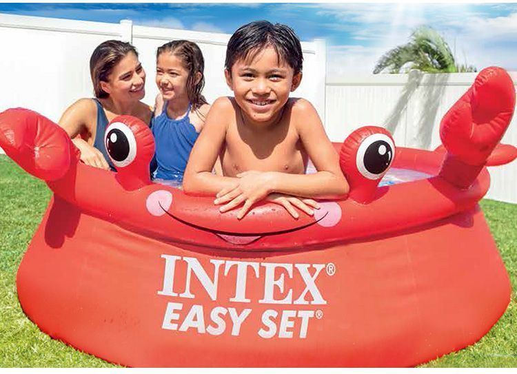 Надувной бассейн Интекс Intex 26100 Краб 183 х 56см, объем 880л 22844 фото