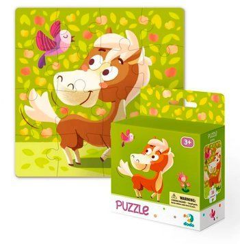Пазл Dodo для малюків "Лошадка" 16 елементів 24877 фото