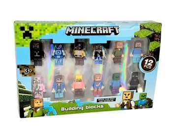 Набір фігурок Майнкрафт Minecraft Герої Аксесуари 12 шт. 39029 фото