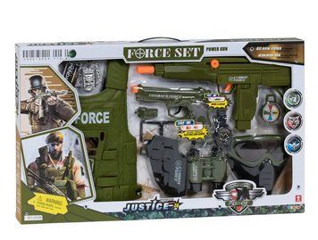 Детский игровой набор Военного Force Set 12 предметов 35415 фото
