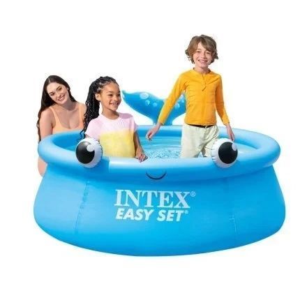 Детский надувной бассейн Интекс Intex Веселый кит 880 л 183 х 51 см от 3-х лет 35022 фото