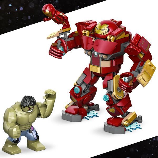 Конструктор Лего Марвел Легендарна битва: Халкбастер vs. Халк Lego marvel 413 деталей (76343) 43553 фото