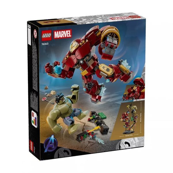 Конструктор Лего Марвел Легендарна битва: Халкбастер vs. Халк Lego marvel 413 деталей (76343) 43553 фото
