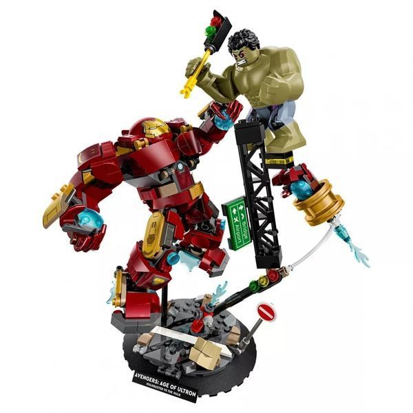 Конструктор Лего Марвел Легендарна битва: Халкбастер vs. Халк Lego marvel 413 деталей (76343) 43553 фото