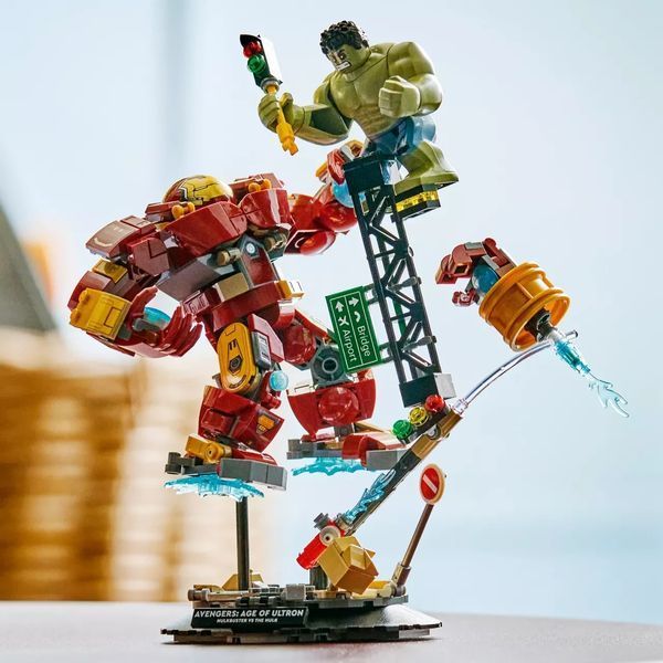 Конструктор Лего Марвел Легендарна битва: Халкбастер vs. Халк Lego marvel 413 деталей (76343) 43553 фото