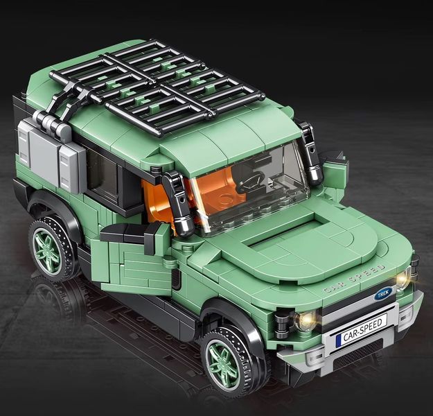 Дитячий конструктор машина Land Rover Defender Mingdi Famous Car 345 деталей 43998 фото