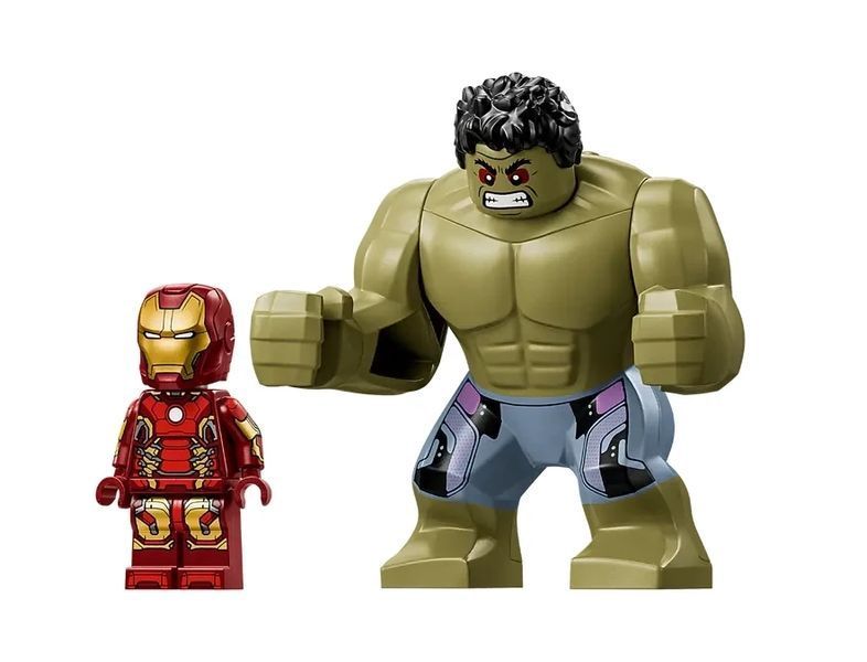 Конструктор Лего Марвел Легендарна битва: Халкбастер vs. Халк Lego marvel 413 деталей (76343) 43553 фото