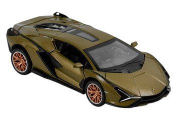 Металева машинка інерційна з ефектами Lamborghini Sian Auto Expert Оливковий 36731 фото
