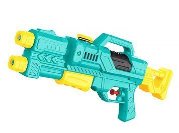 Водный автомат бластер двухствольный Water Gun 37 см Синий 34678 фото
