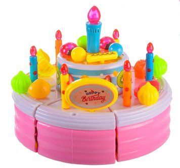 Интерактивный игровой набор Торт со светозвуковыми эффектами Розовый 35416 фото
