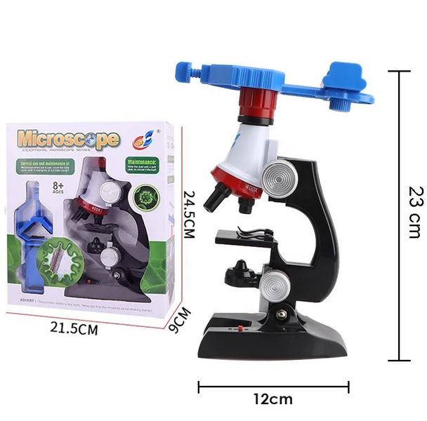 Дитячий мікроскоп із набором інструментів 1200х Microscope 33654 фото