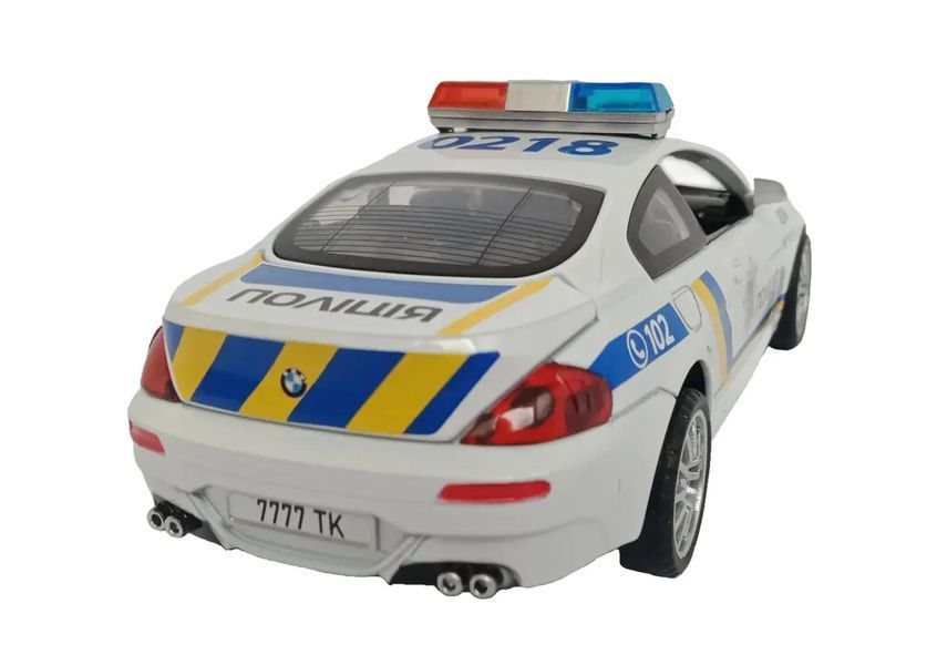 Поліцейська машинка металева BMW Auto Expert "Поліція" 28365 фото