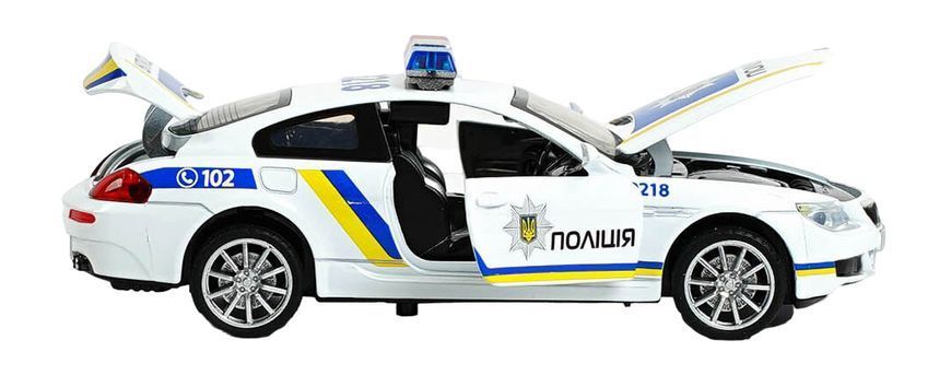 Поліцейська машинка металева BMW Auto Expert "Поліція" 28365 фото