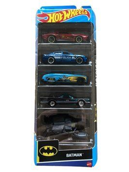 Машинки Hot Wheels 5 в 1 Batman Хот Вілс 29560 фото