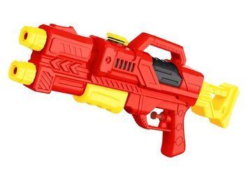 Водный автомат бластер двухствольный Water Gun 37 см Красный 34679 фото