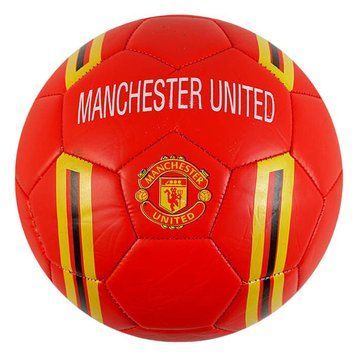 Футбольний м'яч 5 розмір Manchester United 330-350 г TPE Червоний 34104 фото