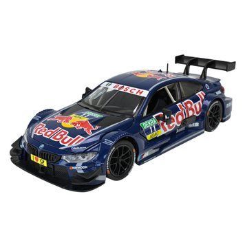 Металева машинка BMW M Hybrid V8 з підсвічуванням і звуковими ефектами Автопром Red Bull Livery Синій 41980 фото