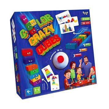 Настольная игра для детей Danko Toys Color Crazy Cubes 27020 фото