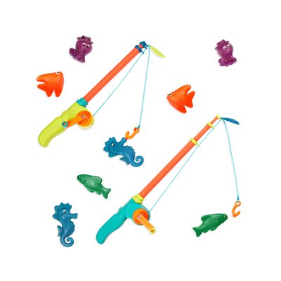 Ігровий набір Battat — Магнітна риболовля, що змінює колір, 2 вудки 28047 фото